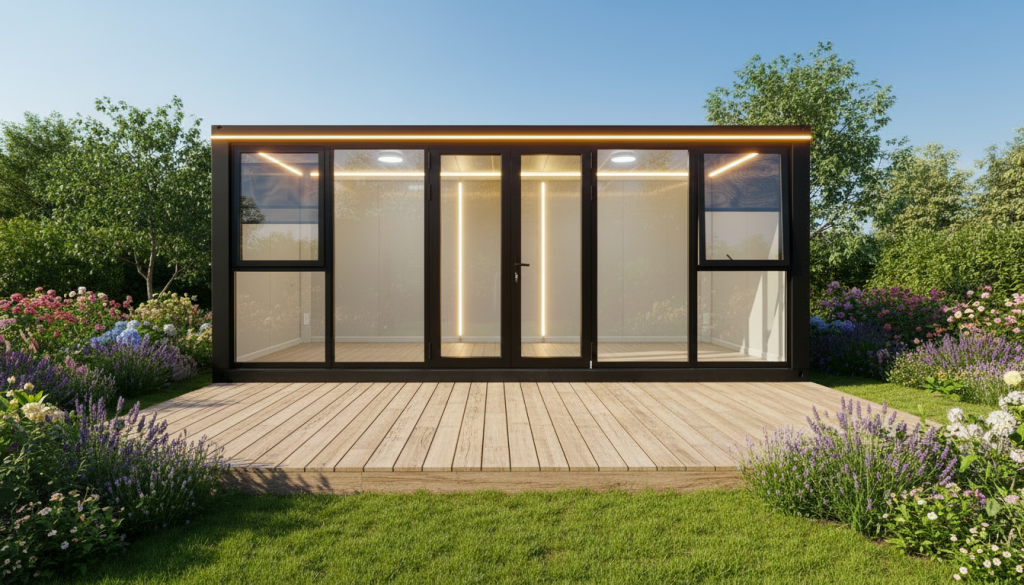 modular outdoor living garden room