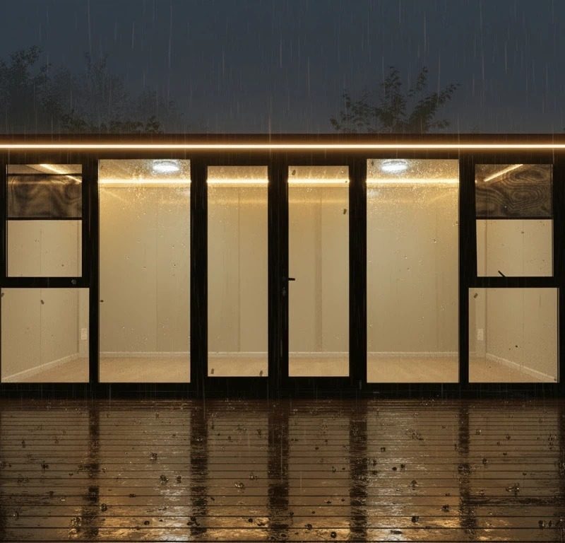 raining